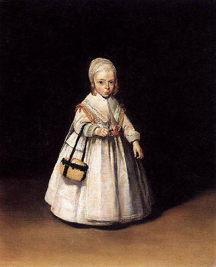 Gerard ter Borch the Younger Portrait of Helena van der Schalcke (1646-1671).